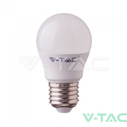 LED Крушка - 4.5W E27 G45 Smart RGB + Топла и Студена Светлина 
