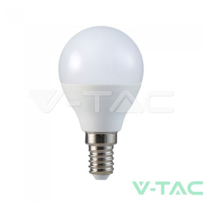 LED Крушка - 4.5W E14 P45 Smart RGB + Топла и Студена Светлина 