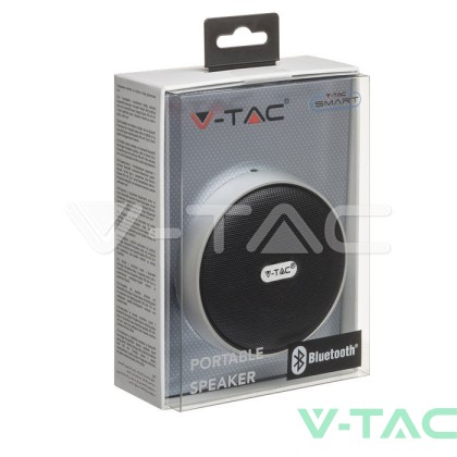 Преносима Bluetooth Колона Micro USB - 800mah Сив  