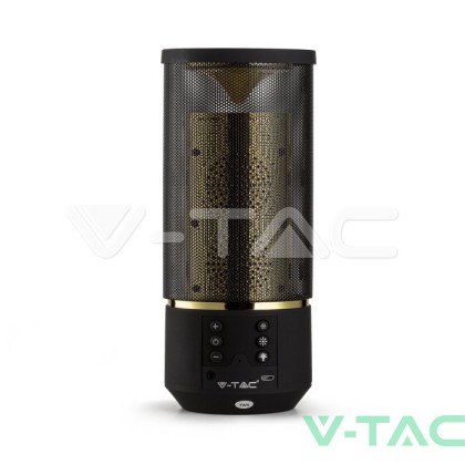 Преносима Bluetooth Колона Цилиндър 6 Нива  AUX TWS TF Слот 1200mah 