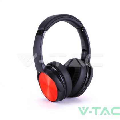 Bluetooth Слушалки Ротация 500mAh Червени 