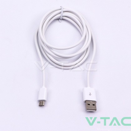 Micro USB Кабел 1.5M Бял