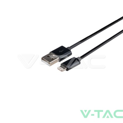 Iphone Кабел Черен MFI Лиценз 1.5М
