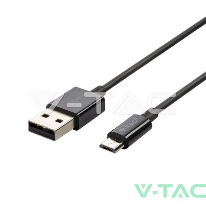 1 M Micro USB Кабел Черен - Silver Серия 