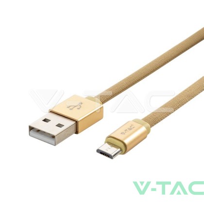 1 M Micro USB Кабел Злато - Ruby Серия