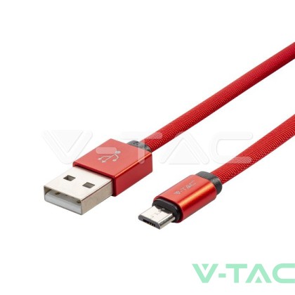 1 M Micro USB Кабел Червен - Ruby Серия