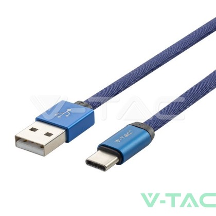1 M Type C USB Кабел Син - Ruby Серия