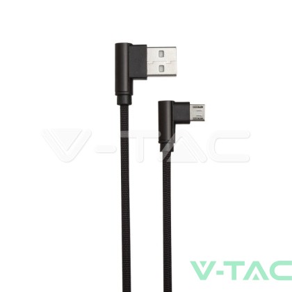 1 M Micro USB Кабел Черен - Diamond Серия 