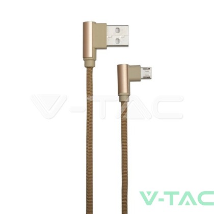 1 M Micro USB Кабел Злато - Diamond Серия 
