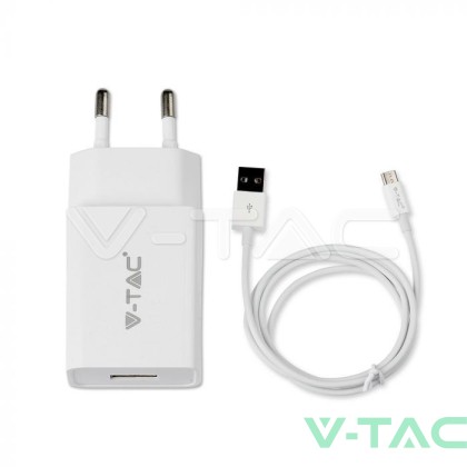 Сет За Бързо Зареждане Micro USB Бял 