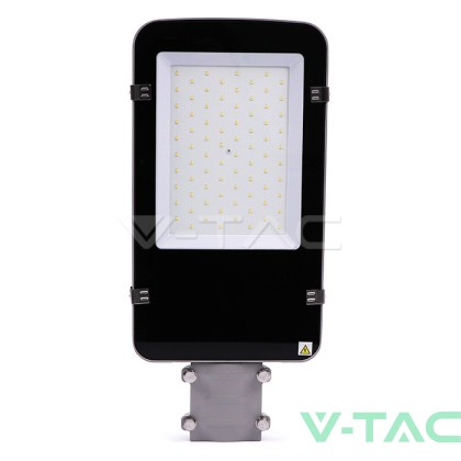 LED Улична Лампа SAMSUNG ЧИП - 50W A++  Сиво Тяло 6400К