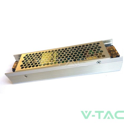 LED Slim Захранване - 120W 12V 10A Метал