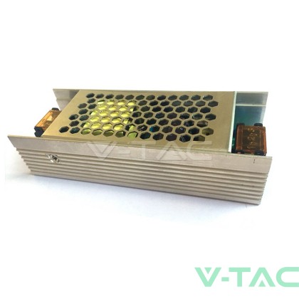 LED Slim Захранване - 75W 12V 6A Метал