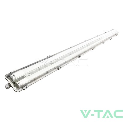 LED Влагозащитено тяло PC/PC 2x1500mm 2x22W 6400K