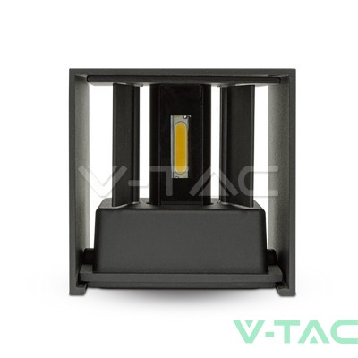 6W Аплик Черно Тяло Квадрат IP65 4000K 