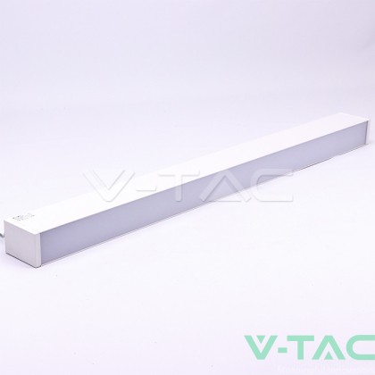 LED Линейно Осветление SAMSUNG ЧИП - 60W Висящо  Бяло Тяло 4000К 1200x75x105mm