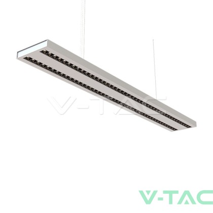 LED Линейно Осветление SAMSUNG ЧИП - 60W Висящо Свързване Бяло 4000К 1190x160x30mm