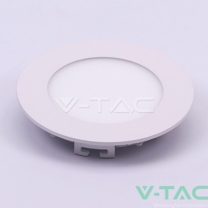 6W LED Панел Premium SAMSUNG Чип Кръг 3000K 
