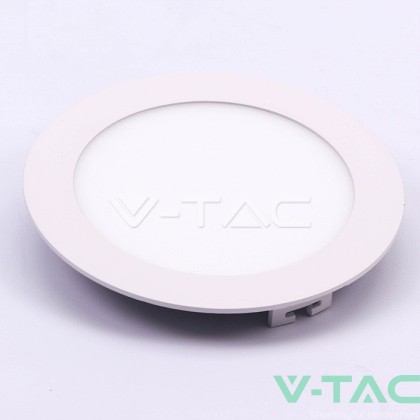 12W LED Панел Premium SAMSUNG Чип Кръг 3000K 