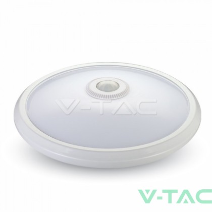LED Плафониера SAMSUNG ЧИП - 12W Сензор 3000К