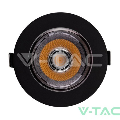 LED Луна SAMSUNG ЧИП - 10W Рефлоктор COB Черна 6400К
