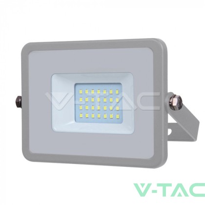 20W LED Прожектор SAMSUNG ЧИП SMD Сиво Тяло 4000К