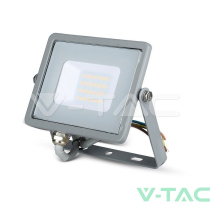 20W LED Прожектор SAMSUNG ЧИП SMD Сиво Тяло 3000К