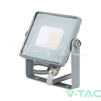 10W LED Прожектор SAMSUNG ЧИП SMD Сиво Тяло 3000К