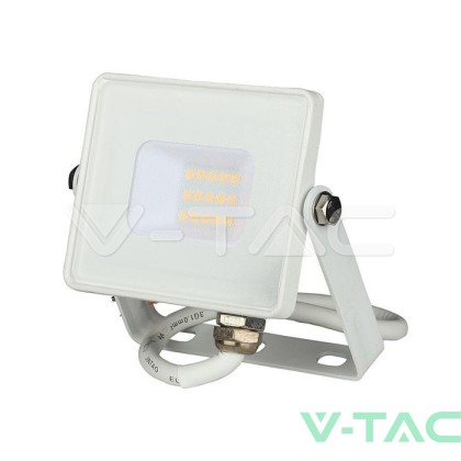 10W LED Прожектор SAMSUNG ЧИП SMD Бяло Тяло 3000К
