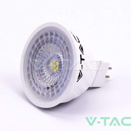 LED Крушка - SAMSUNG ЧИП 6.5W GU10 MR16 110° 3000K 