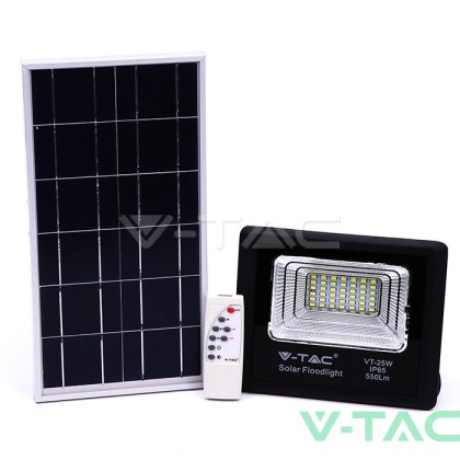 12W LED Соларен Прожектор 6000К 