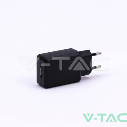 USB QC3.0 Адаптер 2бр Блистер Черен  