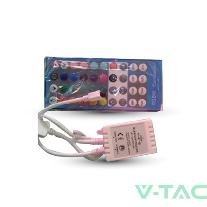 Контролер за LED Лента RGB+Бяло 