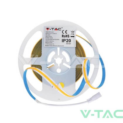 LED COB Лента 24V IP20 6000K 512 Leds 12W/m