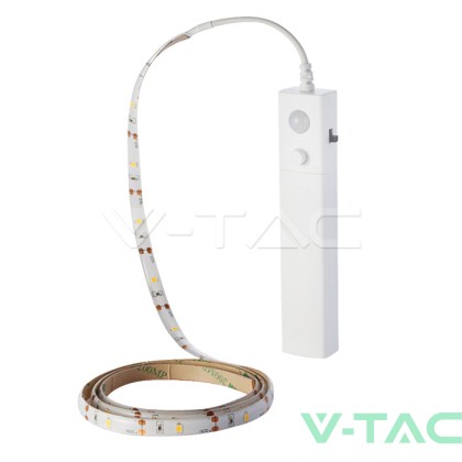 2.4W 1MТяло 2835 4XААА Батерия Сензор 2700К