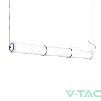 52W LED Троен Висящ Пендел Димиращ Бял 3000К