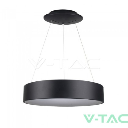 20 LED Пендел Димиращ Черен 3000К