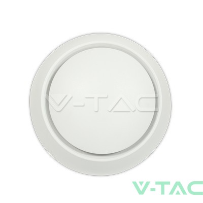 6W Аплик Bridglux Chip Бяло Тяло Кръг 4000K 
