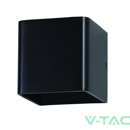 6W Аплик Bridglux Chip Черно Тяло Квадрат 4000K 