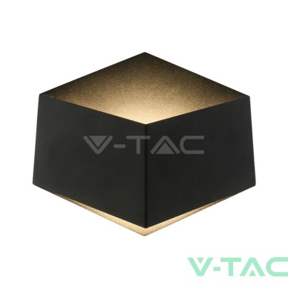 3W Стенна Лампа Bridglux Chip Черно Тяло  3000K 