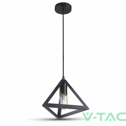Пендел Geometric Пирамида Черен