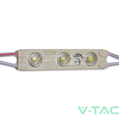 LED Модул 3LED SMD2835 6000K IP67 