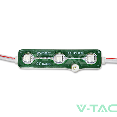 LED Модул 3LED SMD5050 Green IP67 