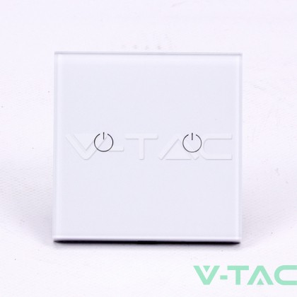 WIFI SMART Touch Ключ Сериен Бял 
