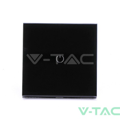 WIFI SMART Touch Ключ Единичен Черен  