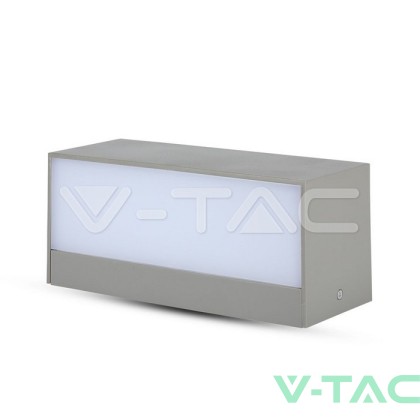 12W Фасаден Аплик 2 Посоки Сив 4200К IP65