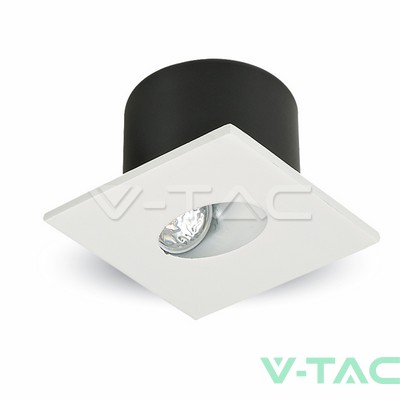 3W LED Луна За Стена Квадрат 4000К 