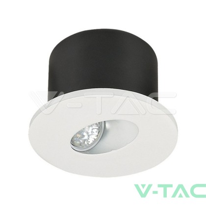 3W LED Луна За Стена Кръг 4000К 