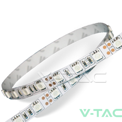 LED Лента SMD5050 - 60/1 Зелена Невлагозащитена 