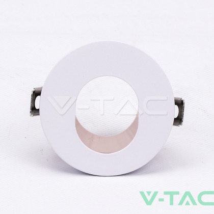 GU10 Отливка Кръг Бяло+Розово Златоно VT-874